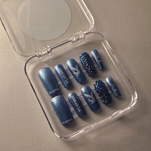 Blue Nail Art Set
